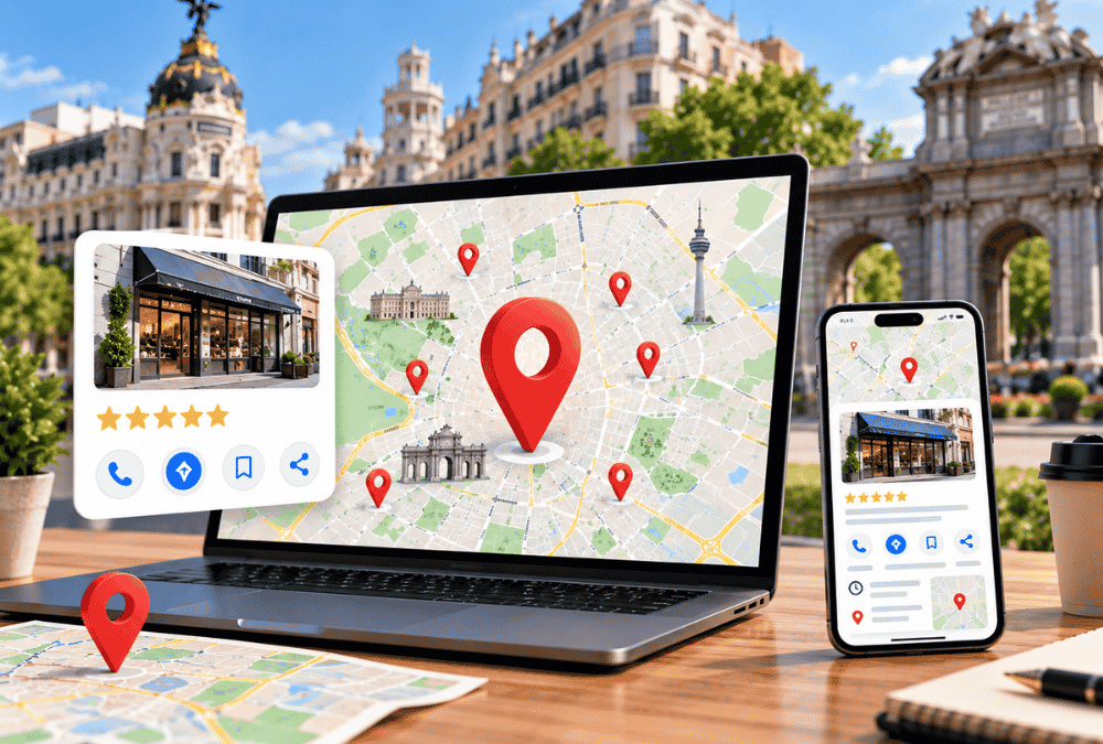 Cómo aparecer en el mapa de Google en Madrid y ganar visibilidad local